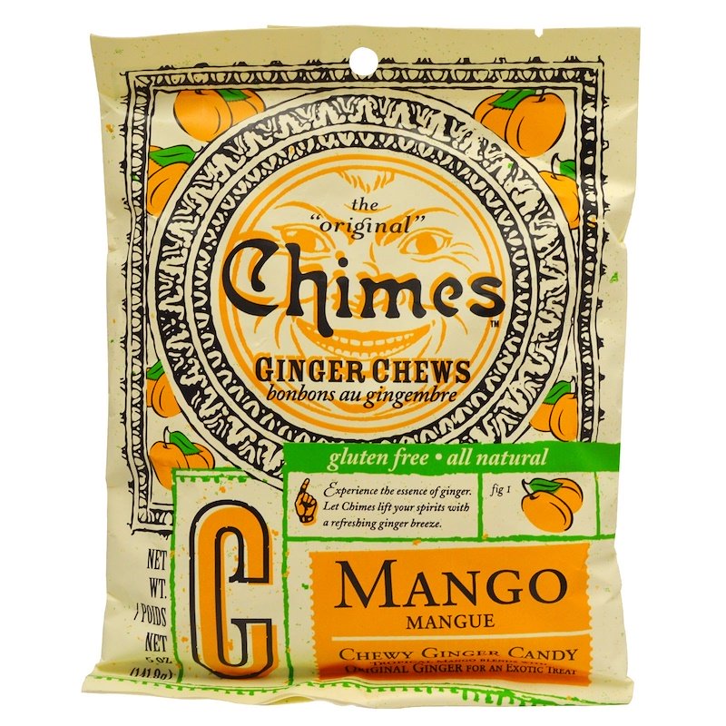 Chimes Mango Ginger Chews 141g