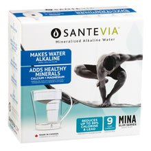 Load image into Gallery viewer, Santevia MINA Alkaline Pitcher in White