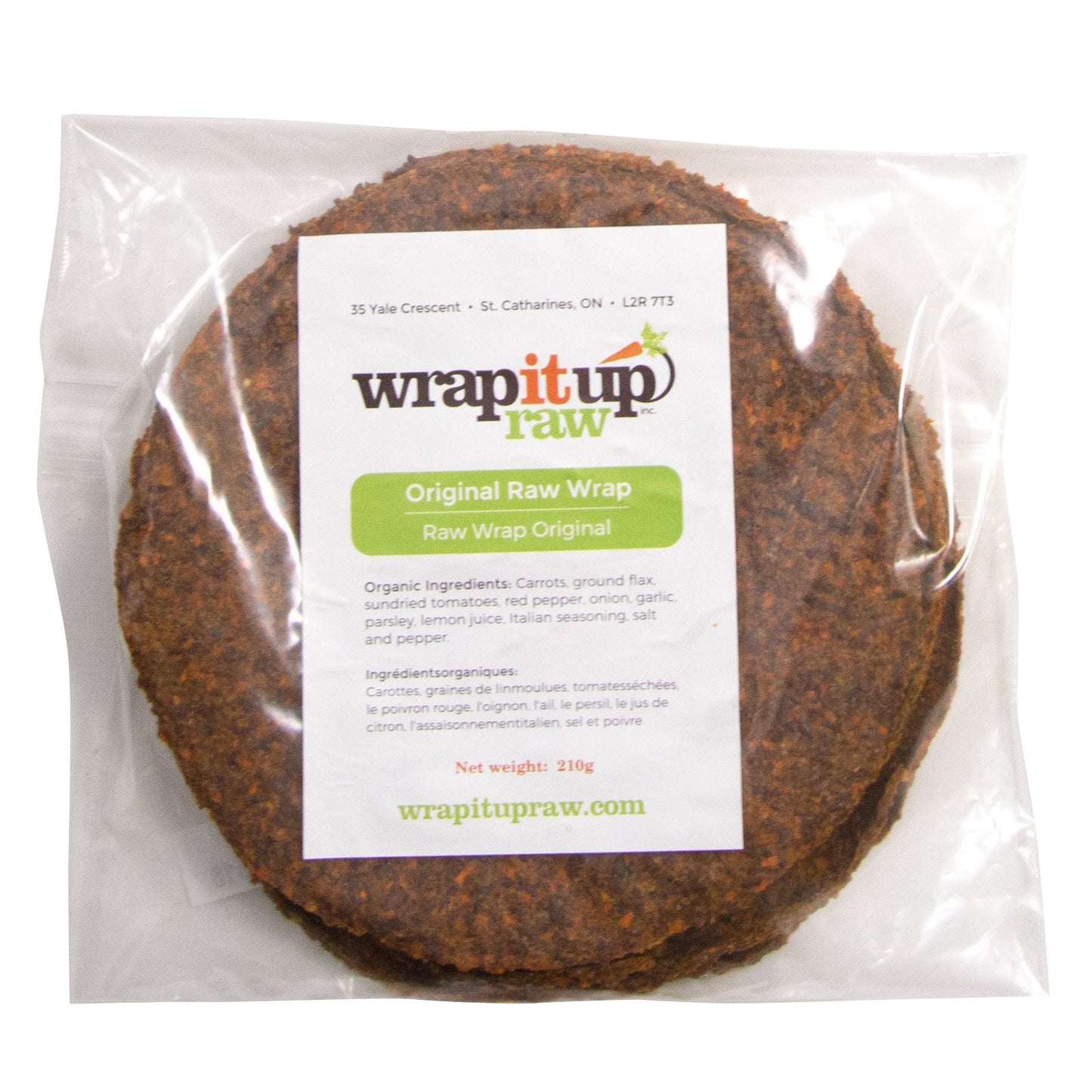 Wrap it up Raw 6 Small Wraps