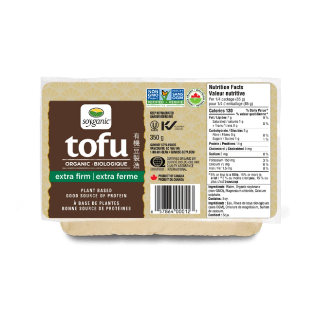 Soyganic Org Extra Firm Tofu 350g