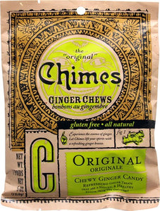 Chimes Original Ginger Chews 141g Bag