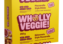 Load image into Gallery viewer, Wholly Veggie Cauliflower Crust Mozza Sticks 250g
