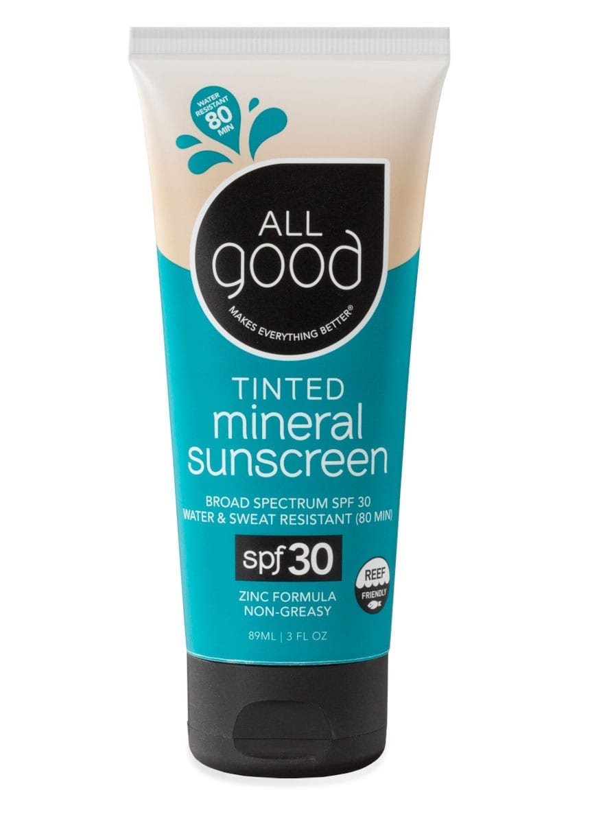 All Good Tinted Mineral Sunscreen Lotion SPF 30 89ml