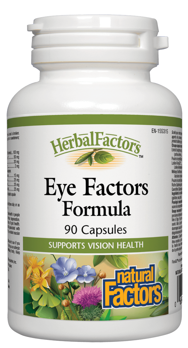 Natural Factors Eye Factors Formula 90 Capsules