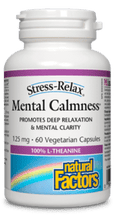 Load image into Gallery viewer, Natural Factors Mental Calmness 120 Chewable Tablets