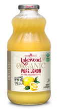 Load image into Gallery viewer, Lakewood Organic Pure Lemon Juice 946ml