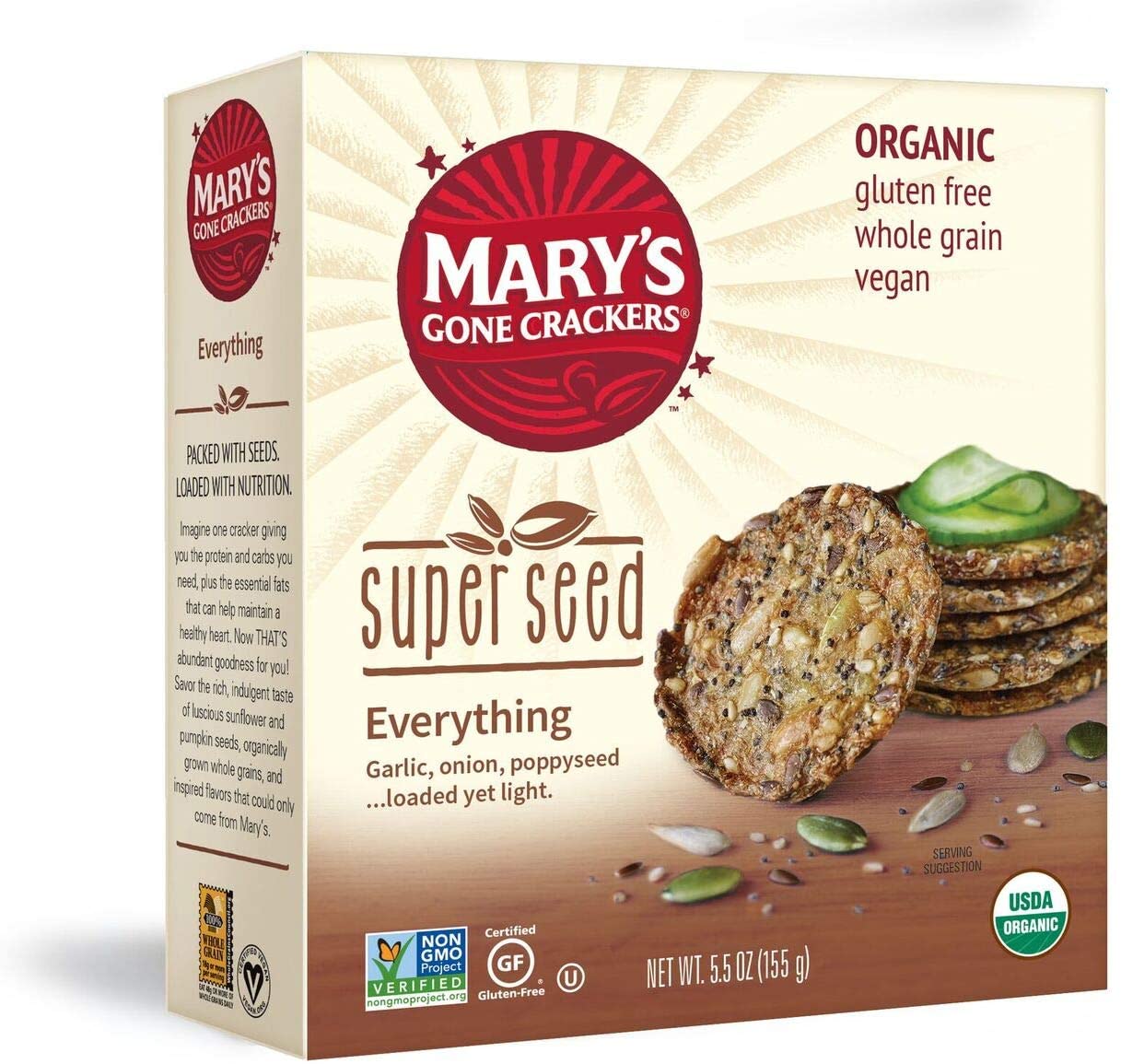 Mary's Crackers Everything 155g