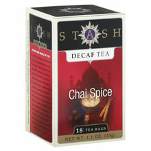 Load image into Gallery viewer, Stash Decaf Chai Spice Black Tea 18 Bags