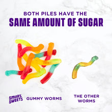 Load image into Gallery viewer, Smart Sweets Gummy Worms Gummies 50g