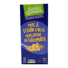 Load image into Gallery viewer, Gogo Quinoa Mac and Cheese Mac & Vegan Cheese 170g