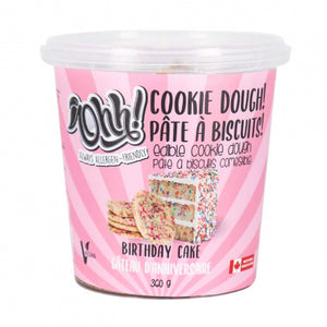 Ohh! Foods Birthday Cake Allergen-Friendly Edible Cookie Dough 360g