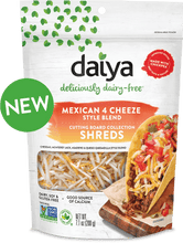 Load image into Gallery viewer, Daiya Dairy-Free Mexican Blend Shreds 200g