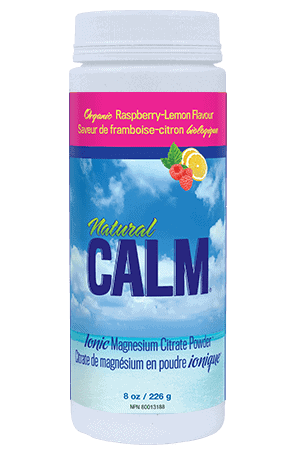 Natural Calm Magnesium Raspberry Lemon 226g