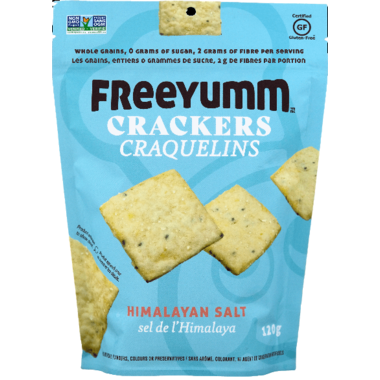 FreeYumm Himalayan Salt Crackers 120g