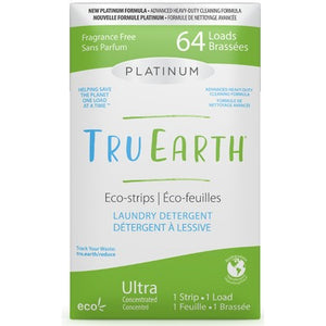 Tru Earth Laundry Detergent Strips Fragrance Free 64 Loads