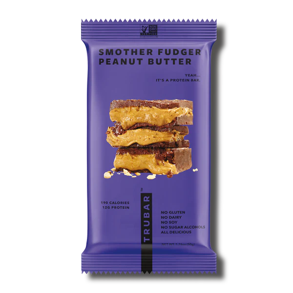 TRUBAR Smother Fudger Peanut Butter Bar 50g
