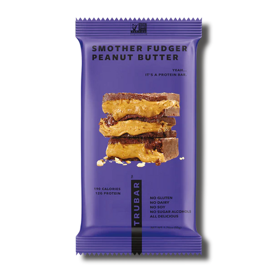 TRUBAR Smother Fudger Peanut Butter Bar 50g
