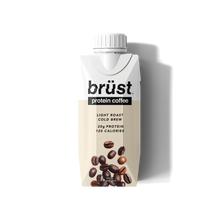 Load image into Gallery viewer, Brust Cold Brew Protein Coffee Light Roast 330ml
