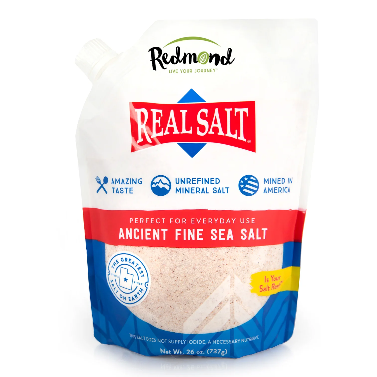 Redmond Real Salt Fine Pouch 737g
