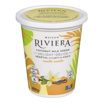 Maison Riviera Vanilla Coconut Milk Yogurt 650g