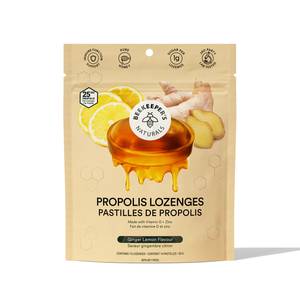 Beekeeper's Naturals Propolis Lozenges Lemon Ginger 50g