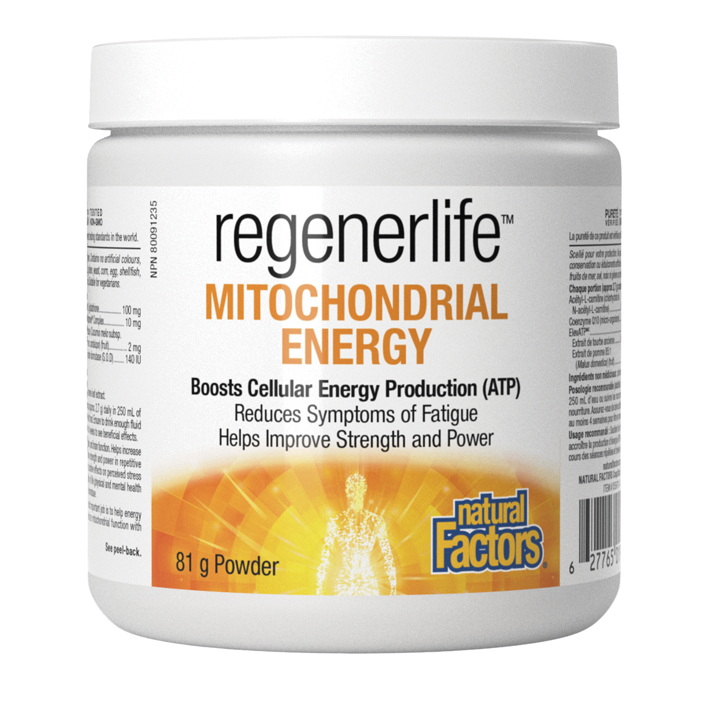Natural Factors RegenerLife Mitochondrial Optimization 81g