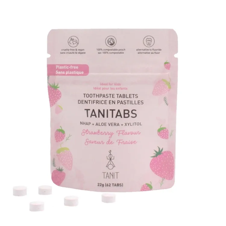 Tanit Toothpaste Tablets Strawberry 62tab