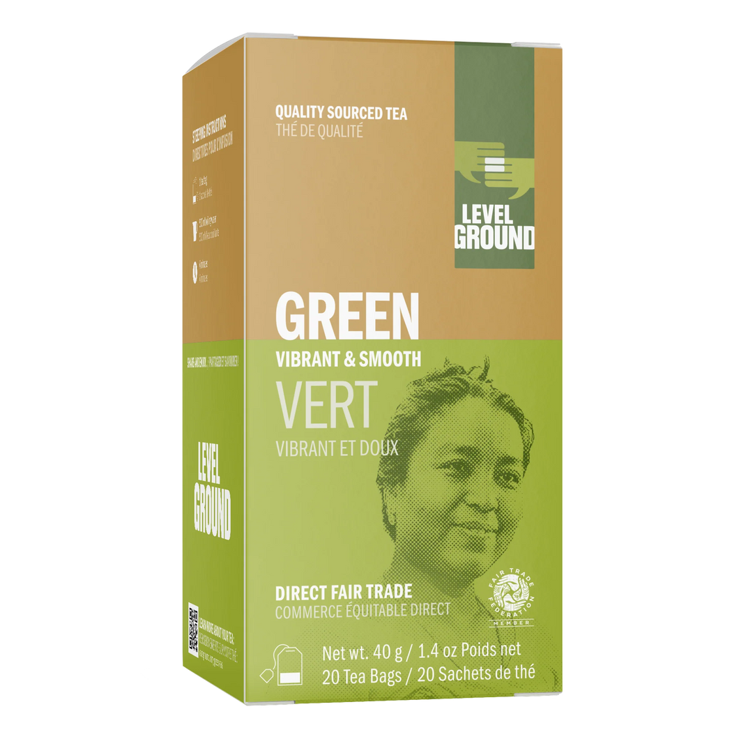 Level Ground Green Tea 40g 20tbgs