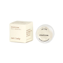 Load image into Gallery viewer, Routine Cat Lady Mini Vegan Deodorant 5ml

