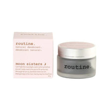 Load image into Gallery viewer, Routine Moon Sisters Activated Charcoal Magnesium and Prebiotics Natural Deodorant 58g
