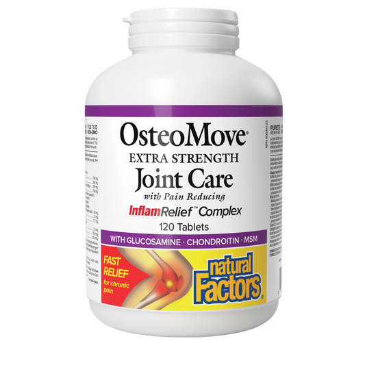 Natural Factors OsteoMove Extra Strength Joint Care 120 Tablets