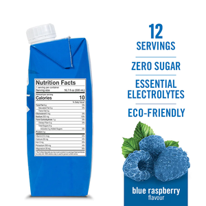 BioSteel Blue Raspberry Sports Hydration Drink 500ml 12 pack
