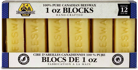 Dutchman's Gold Beeswax Blocks 12ct