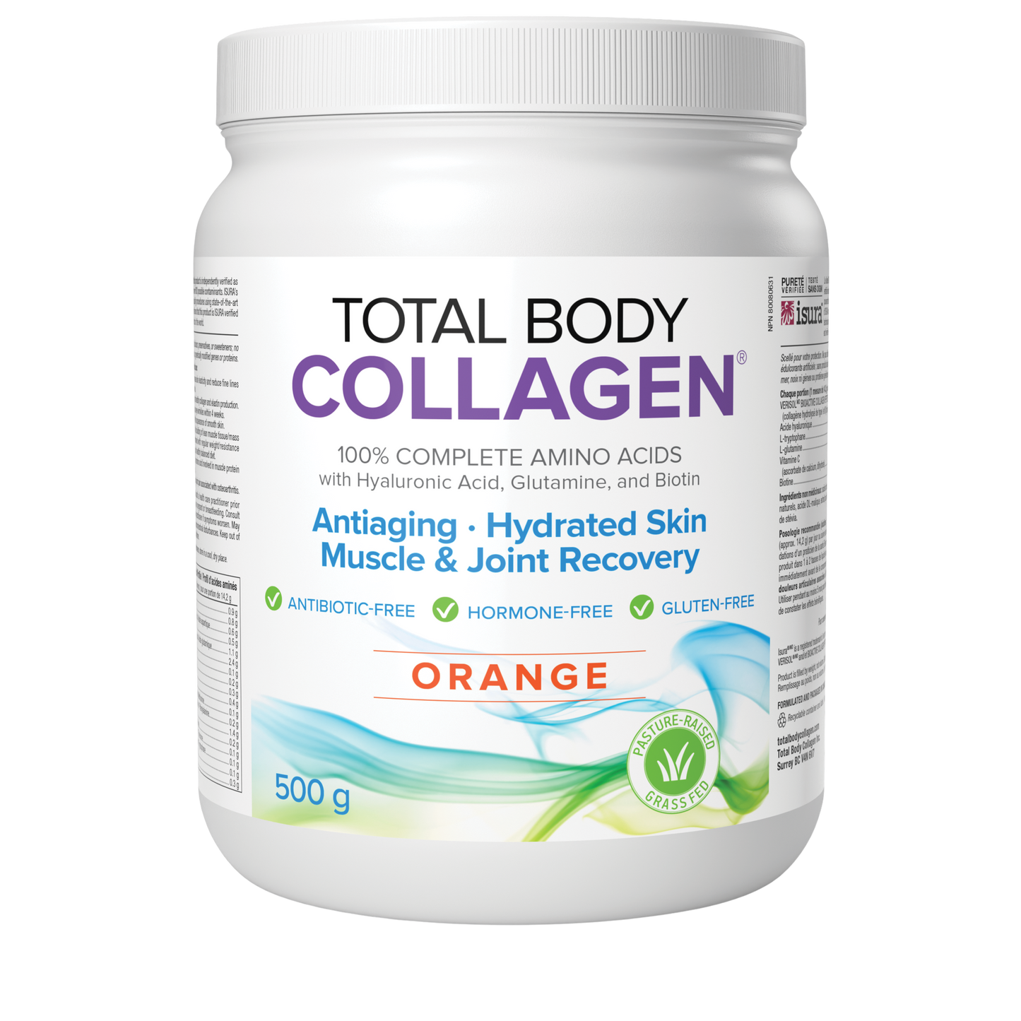 Natural Factors Total Body Collagen Orange 500g