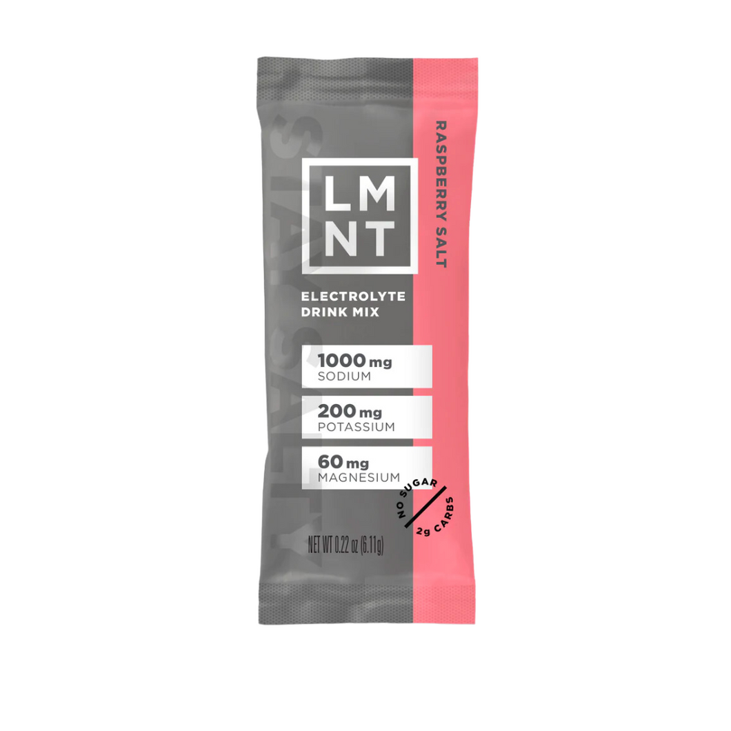 LMNT Recharge Raspberry Salt Electrolyte Mix 6g