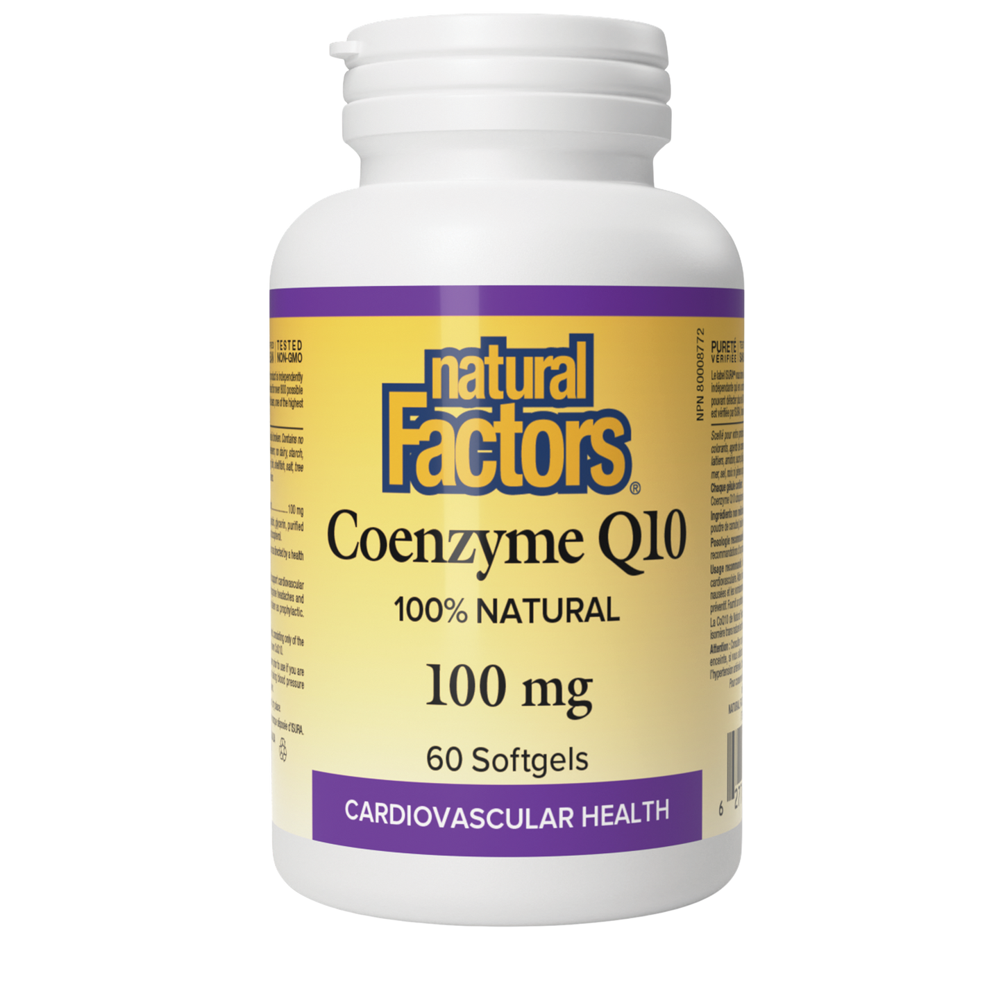 Natural Factors CoQ10 100mg 60 Softgels
