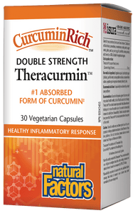 Natural Factors Theracurmin Double Strength 60mg 30 Vegatarian Capsules