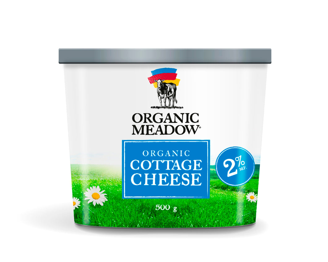 Organic Meadow Org Cottage Cheese 2% 500g