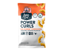 Load image into Gallery viewer, Lesser Evil Power Curls No Cheese Cheesiness 113g
