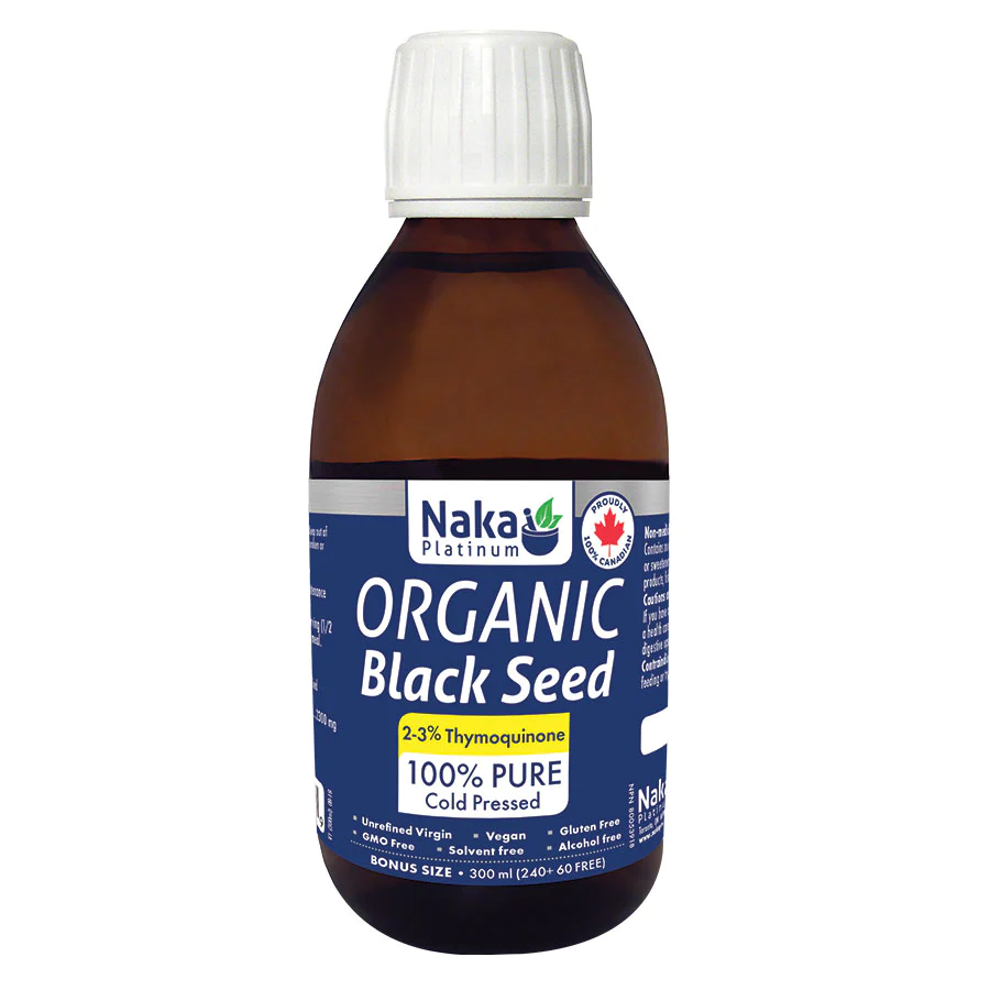 Naka Pro Organic Black Seed Oil 2400mg 300ml