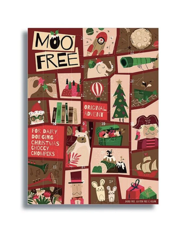 Moo Free Chocolate Advent Calendar Moo Free Chocolate Advent Calendar