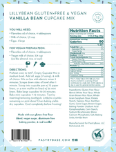 Load image into Gallery viewer, LillyBean Gluten Free Vanilla Bean Cupcake Mix 340g
