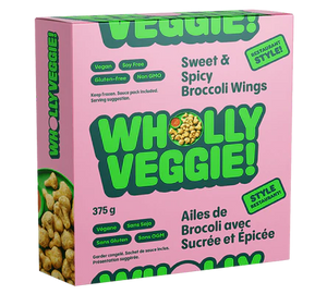 Wholly Veggie Sweet And Spicy Broccoli Wings 375g