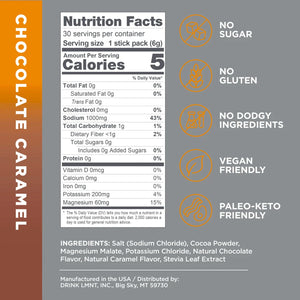 LMNT Chocolate Caramel Electrolyte Mix 6g