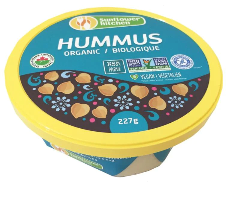 Sunflower Kitchen Organic Hummus 227g