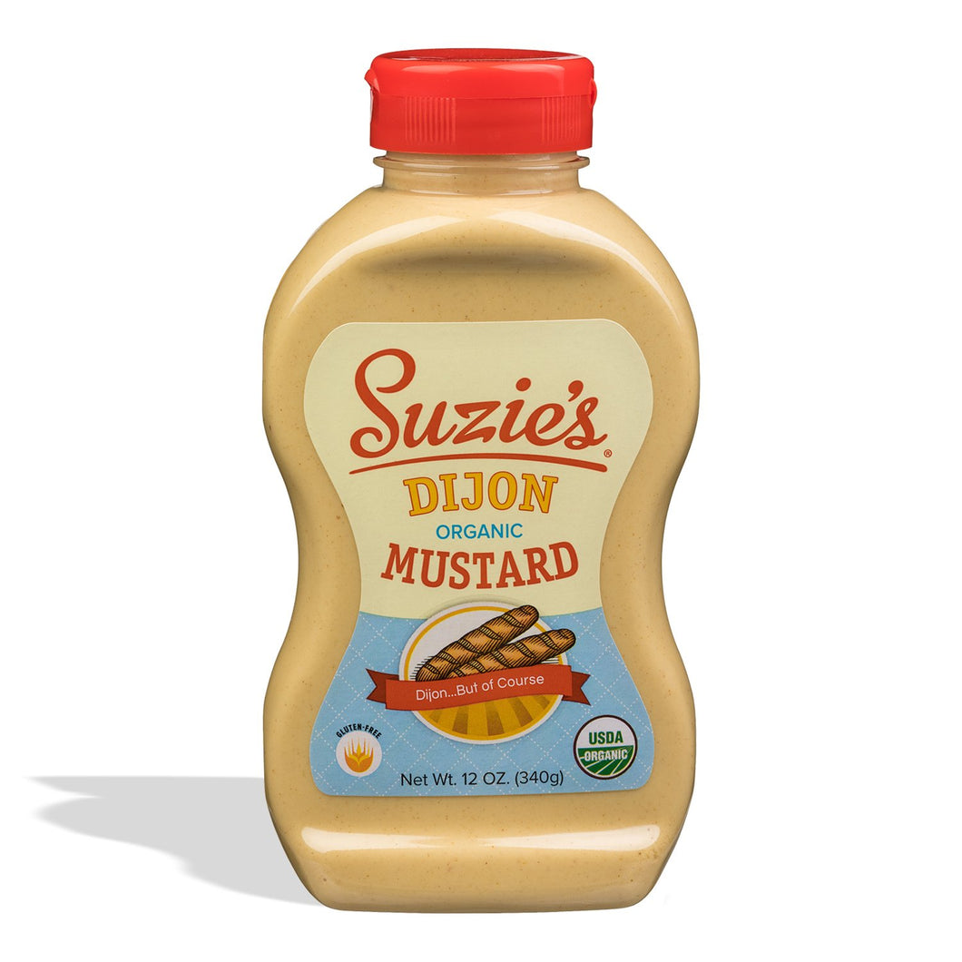 Suzie's Org Dijon Mustard 355ml