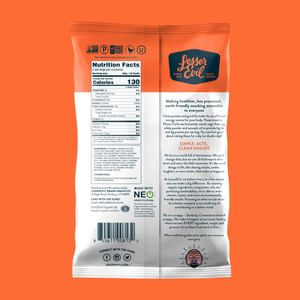 Lesser Evil Power Curls No Cheese Cheesiness 113g