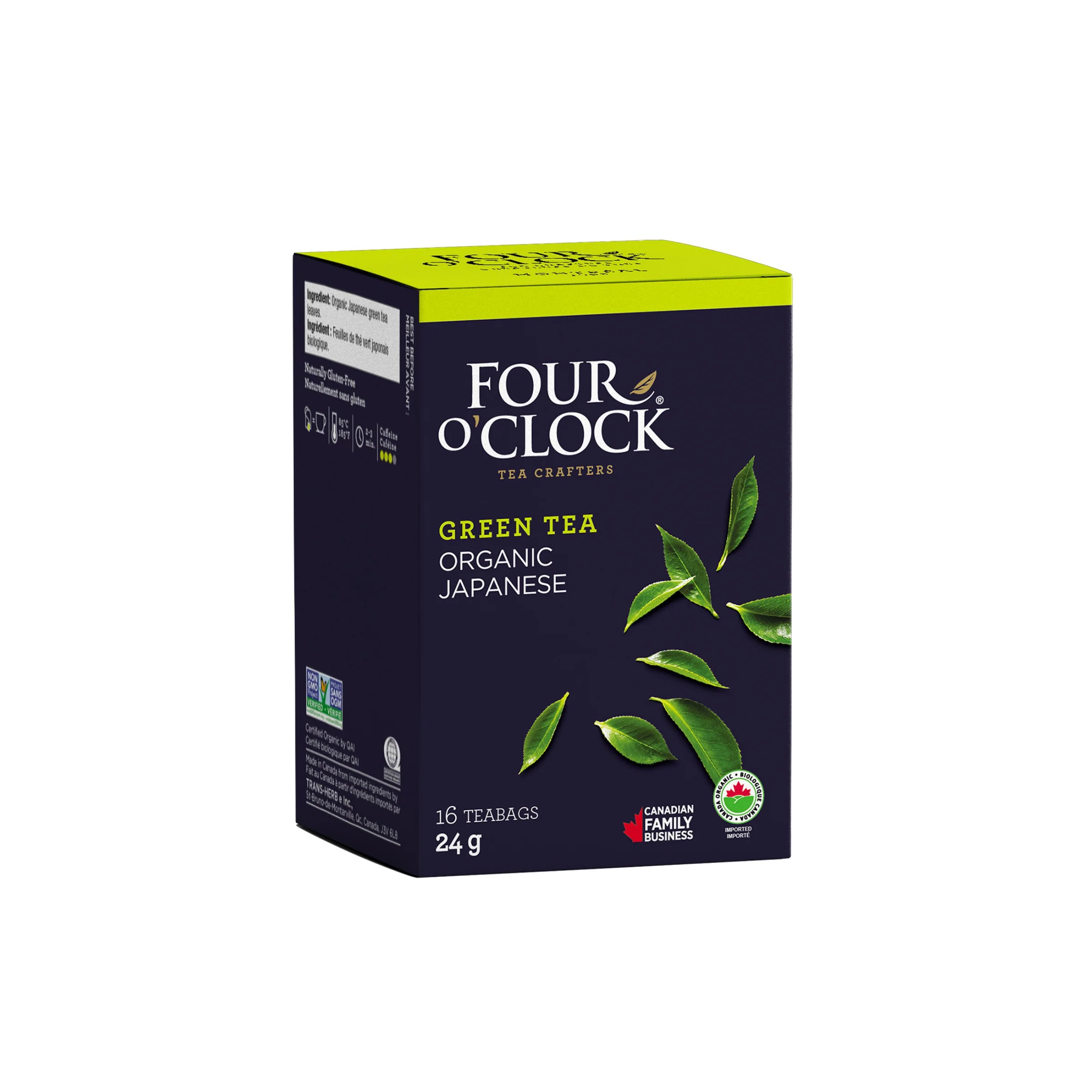 Four O Clock Japanese Green Tea 16 teabags – The Root Cellar PEI