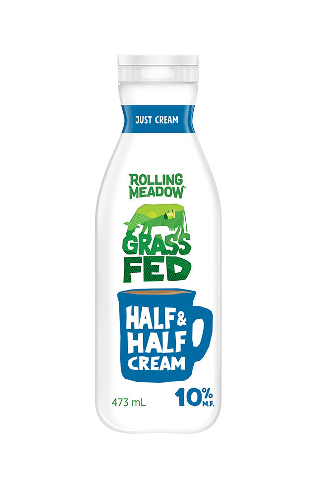 Rolling Meadow Grassfed Half and Half Creamer 10% 473ml