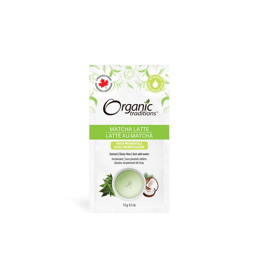 Organic Traditions Matcha Latte Single Serve single
